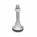 J.W. Winco Gn343.6-50-M12-100-Kse Leveling Mount 343.6-50-M12-100-KSE